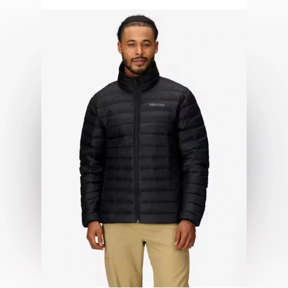 Marmot Men's Black Puffer Jacket Size L